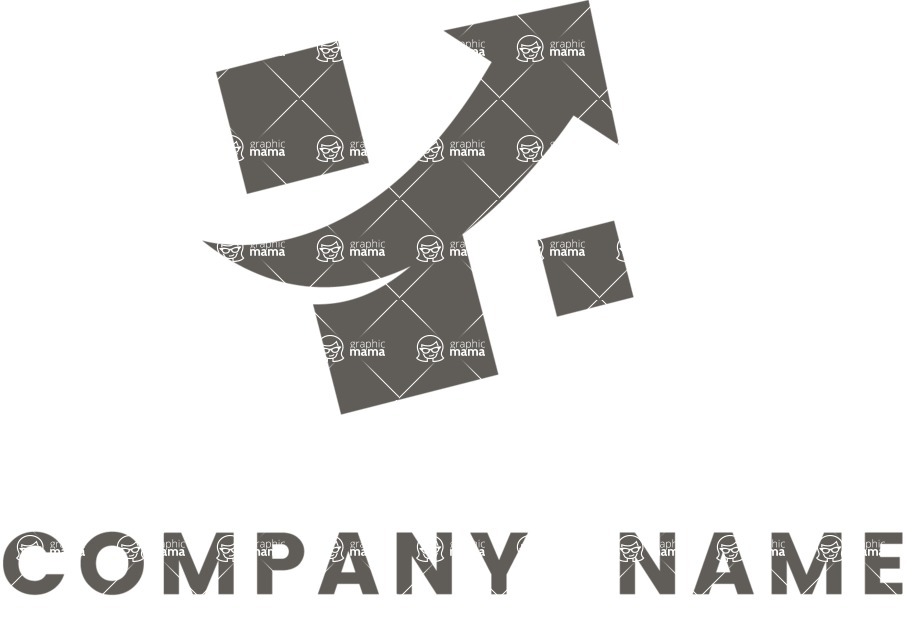 Business Logo Templates - vector graphics in a pack from GraphicMama - Simple Vector Consulting Company Logo Design